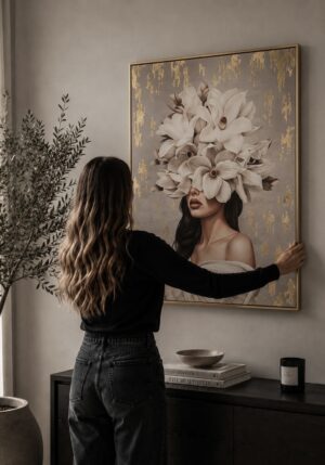 Gold Serenade of Magnolias