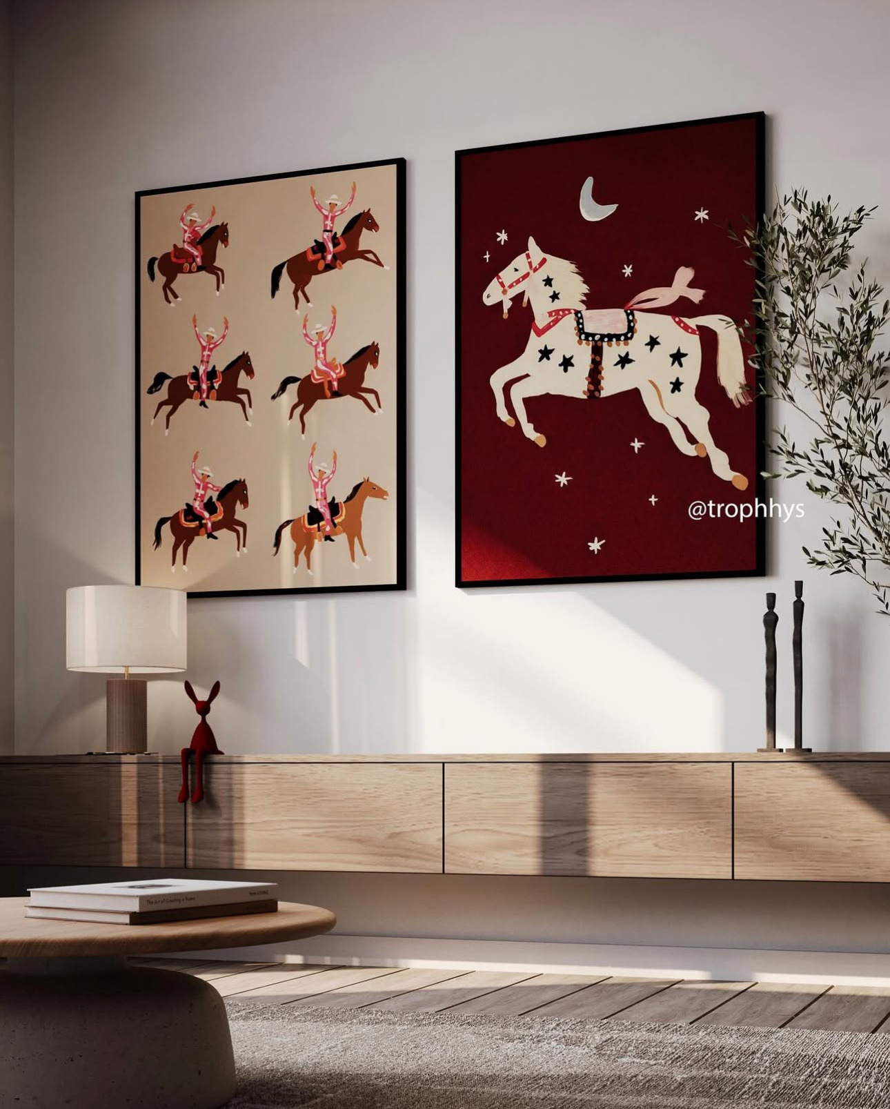Gangsta's paradise Set of 2 Canvas