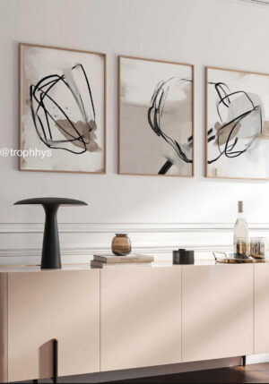 Energy trio Set of 3 Canvas